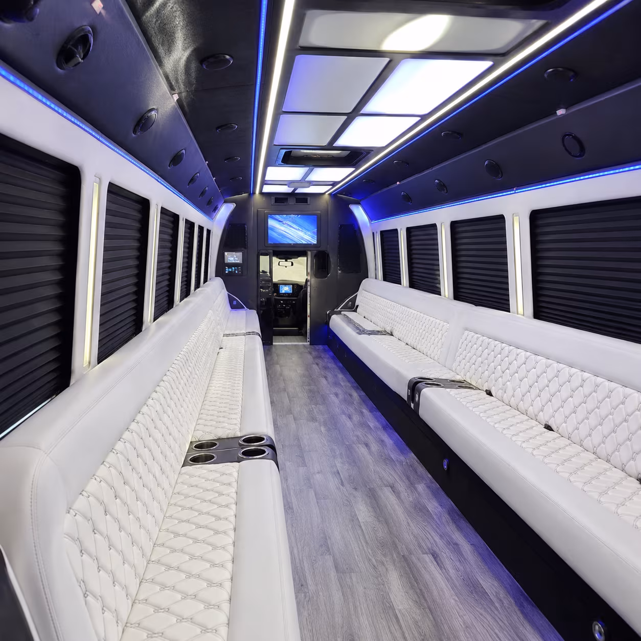 west jordan corporate retreat shuttle bus rentals