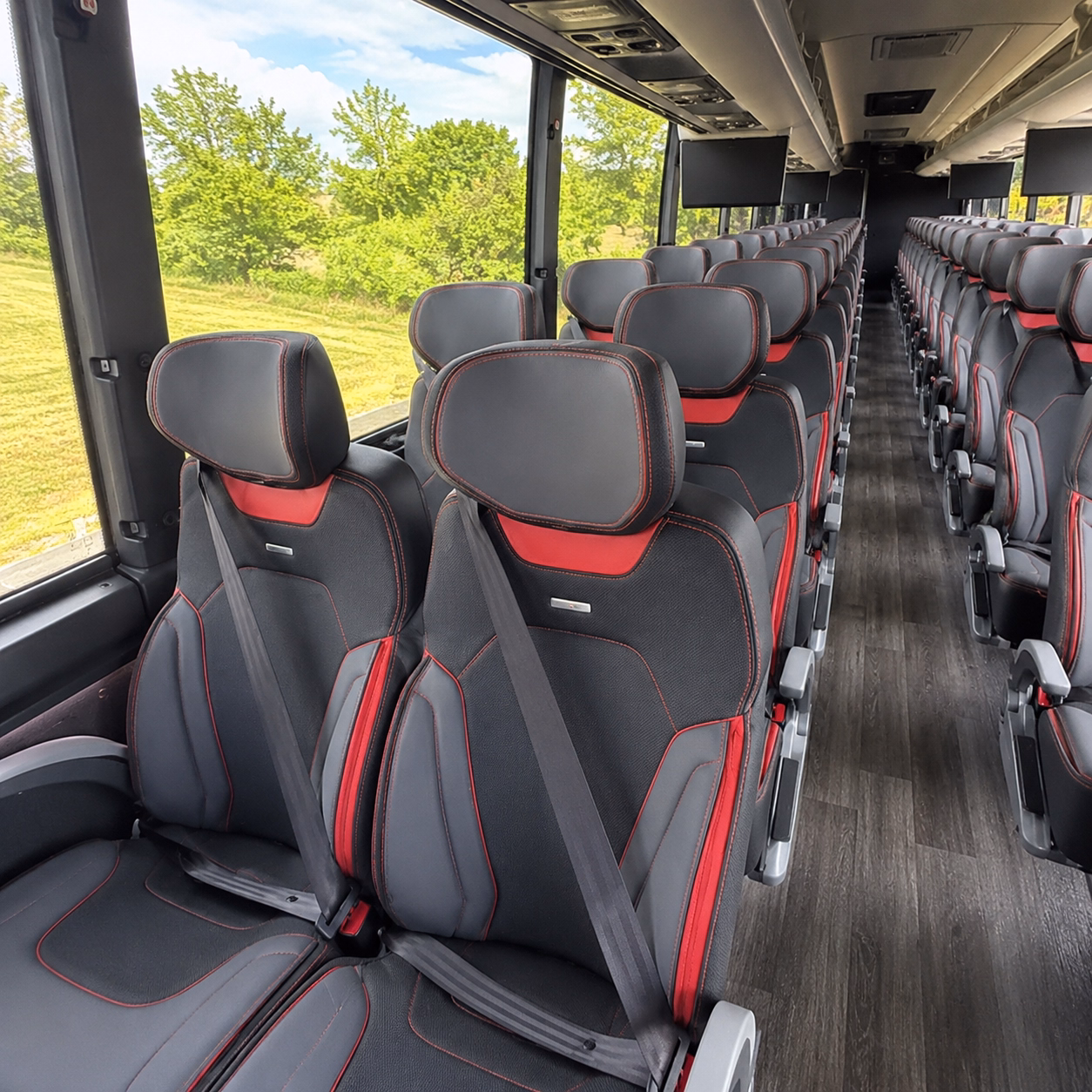 youth league high school and college team bus rentals