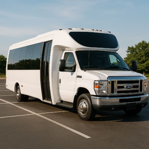 West Jordan Shuttle Bus Rentals 20 Passenger Shuttle Bus